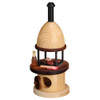 Barbecue Smoker | 9.25 Inches Tall – detail view of the German Christmas smoker