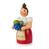 Lady with Dumplings Incense Smoker | 17 cm – German Christmas smoker by Franz Karl