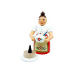 Lady with Pot Incense Smoker | 6.7 Inches Tall – alternate view of the German Christmas smoker