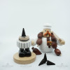 Butcher Incense Smoker | 7.5 Inches Tall – alternate view of the German Christmas smoker