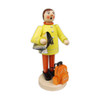 Paramedic with a Rescue Blanket | 8.9 Inches Tall – German Christmas smoker by Franz Karl
