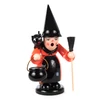 Large Witch Smoker | 10.2 in – German Christmas smoker by Gahlenz Holzkunst