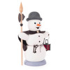 Nightwatchman Snowman Incense Smoker – alternate view of the German Christmas smoker