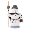 Nightwatchman Snowman Incense Smoker – German Christmas smoker by Kuhnert GmbH