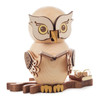 Book Lover Owl Smoker – alternate view of the German Christmas smoker