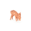 Hand Carved Deer - Feeding Position - 1 Inch Tall – Christmas ornament by Steffen Löschner