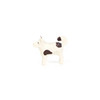 Wooden Dog - 3/4 Inch – Christmas ornament by Werner Reifentiere Manufactory