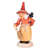 Witch Incense Smoker | 9.8 Inches Tall – German Christmas smoker by Mueller GmbH