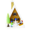 Winter Mountain Cabin Incense Smoker – German Christmas smoker by Richard Glaesser