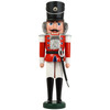 Seiffener Volkskunst Replacement Sword Handle – detail view of the German Christmas smoker
