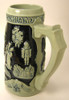 Legacy Scenes German .75 Liter Beer Stein – side view of the German handcrafted gift