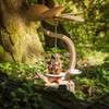 Gnome Miners C-Shaped German Tealight Pyramid | 11.7 Inches Tall – detail view of the Christmas pyramid