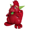 Red Dragon Incense Smoker 12cm – German Christmas smoker by Seiffener Volkskunst eG