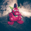 Red Dragon Incense Smoker 12cm – alternate view of the German Christmas smoker