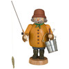 Fisherman German Smoker | 22cm | 8.6 inches – German Christmas smoker by Seiffener Volkskunst eG