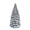 Green Trees with White Snow Painted German Made – alternate view of the Christmas ornament