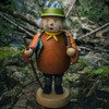 Hiker German Smoker | 7.5 Inches Tall – detail view of the German Christmas smoker
