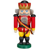 Patriotic German King Nutcracker | 8.6in – German nutcracker by Seiffener Volkskunst eG