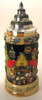 Oktoberfest German Band Beer Stein – detail view of the German handcrafted gift