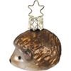Little Hedgehog Glass Ornament | 1.6" 4cm – Christmas ornament by Inge-Glas