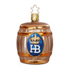 HB Beer Keg Glass Ornament | 3" – Christmas ornament by Inge-Glas