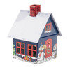 Christmas House | Metal German Smoker | 3.5 Inches Tall
