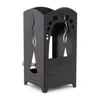 Black Lantern Incense Smoker | 13cm – alternate view of the German Christmas smoker