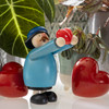 Smoker with Heart | 4 in – side view of the German Christmas smoker