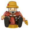 Mini Ball Smoker Gingerbread Seller Smoker | 3.1 Inches Tall – German Christmas smoker by Richard Glaesser