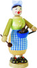 German Smoker Witwe Bolte Women with Frying Pan