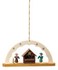 Richard Glässer Christmas Market Arch Ornament | German Christkindlmarkt Wooden Christmas Decoration | Made in Seiffen Germany