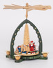 Richard Glässer Christmas Forest Candle Pyramid – alternate view of the Christmas pyramid