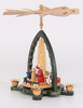 Richard Glässer Christmas Forest Candle Pyramid – side view of the Christmas pyramid