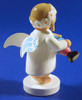 WENDT & KÜHN Blonde Angel Figurine Doll – side view of the Christmas ornament