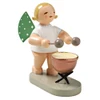 WENDT & KÜHN Blonde Angel Kettledrum Figurine – Christmas Figurine