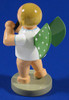 WENDT & KÜHN Blonde Angel Recorder Figurine – side view of the Christmas Figurine