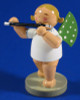 WENDT & KÜHN Blonde Angel Traverse Flute Figurine – detail view of the Christmas ornament