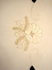 Christmas Golden Bells German Tablecloth 87 – detail view of the German handcrafted gift