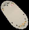 Easter Egg Tablecloth German Table Topper Oval – German handcrafted gift by Funke Stickerei GmbH