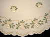 German Holiday Christmas Bell Round Table Topper