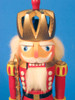 King Wilhelm German Nutcracker | 12 inches | 31cm – detail view of the German nutcracker