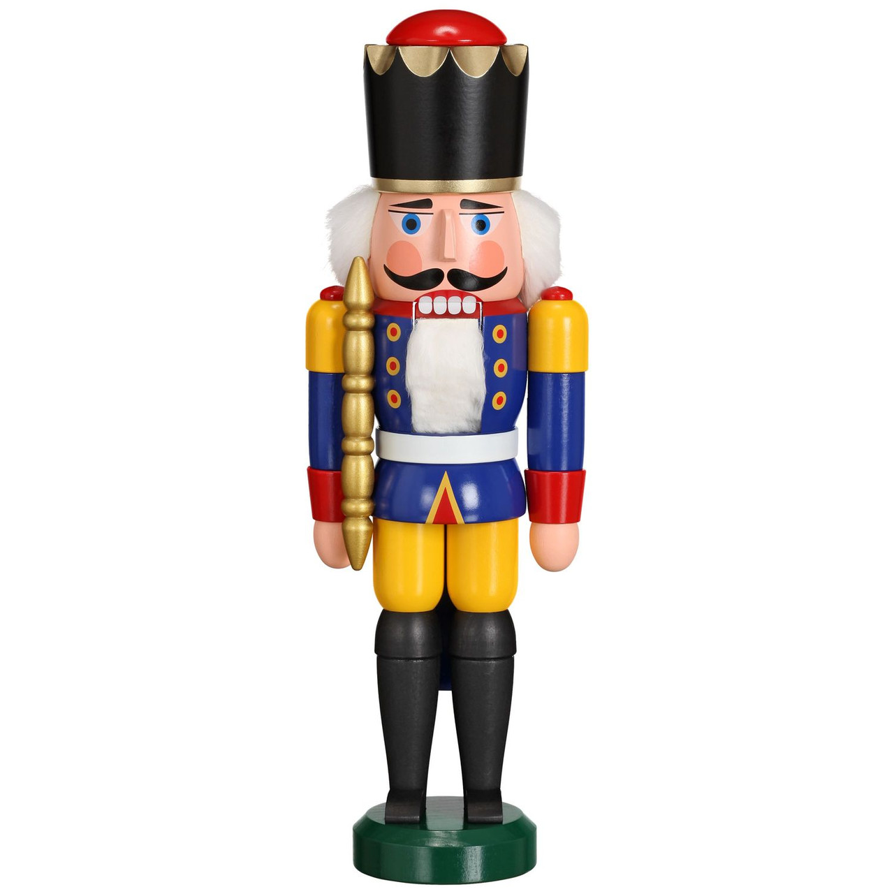 Traditional German Nutcracker King Wilhelm | ChristKindl-Markt