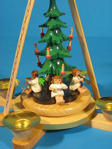 Richard Glässer – Angels under Christmas Tree German Pyramid