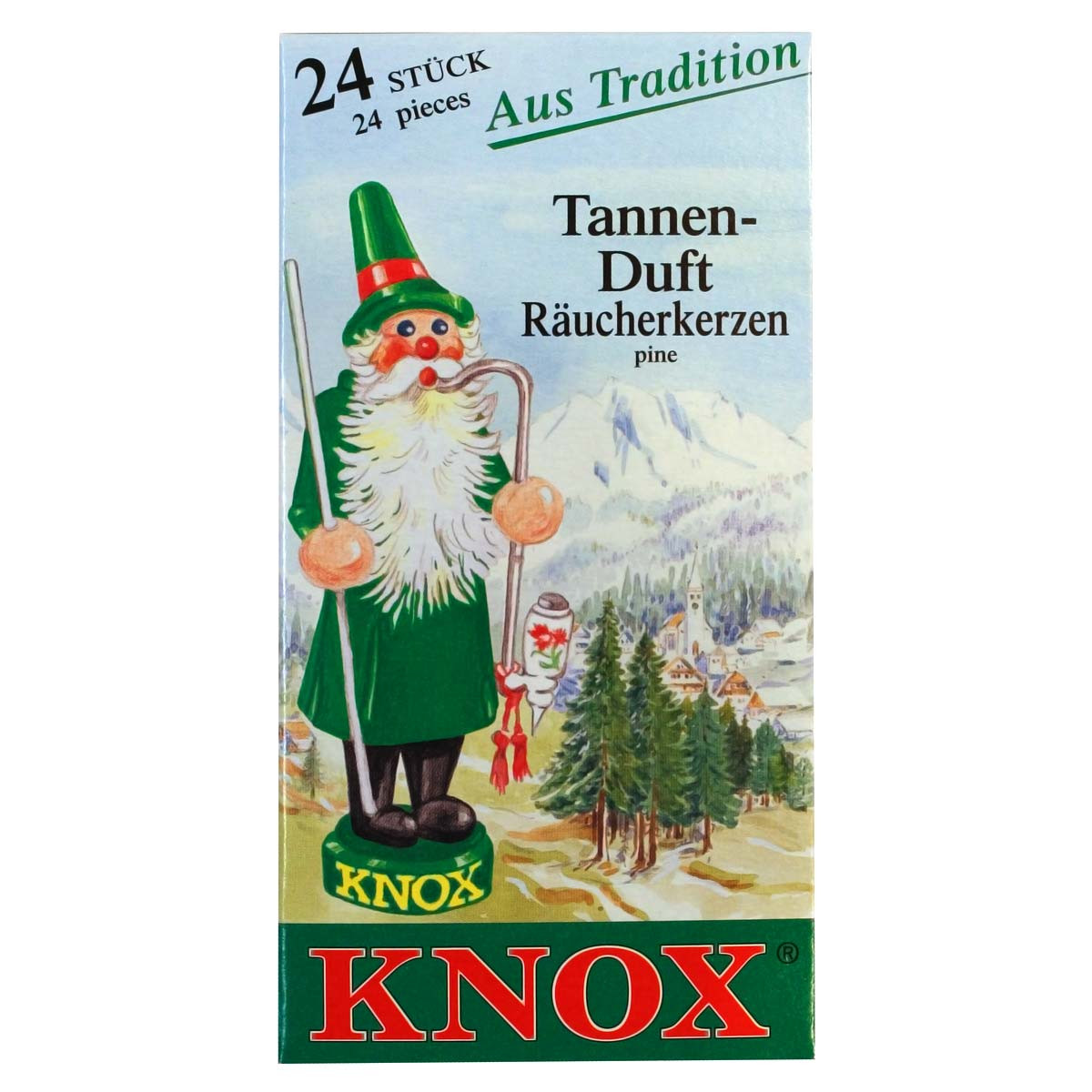 KNOX Pine German Incense 24 Box | ChristKindl-Markt German Gifts