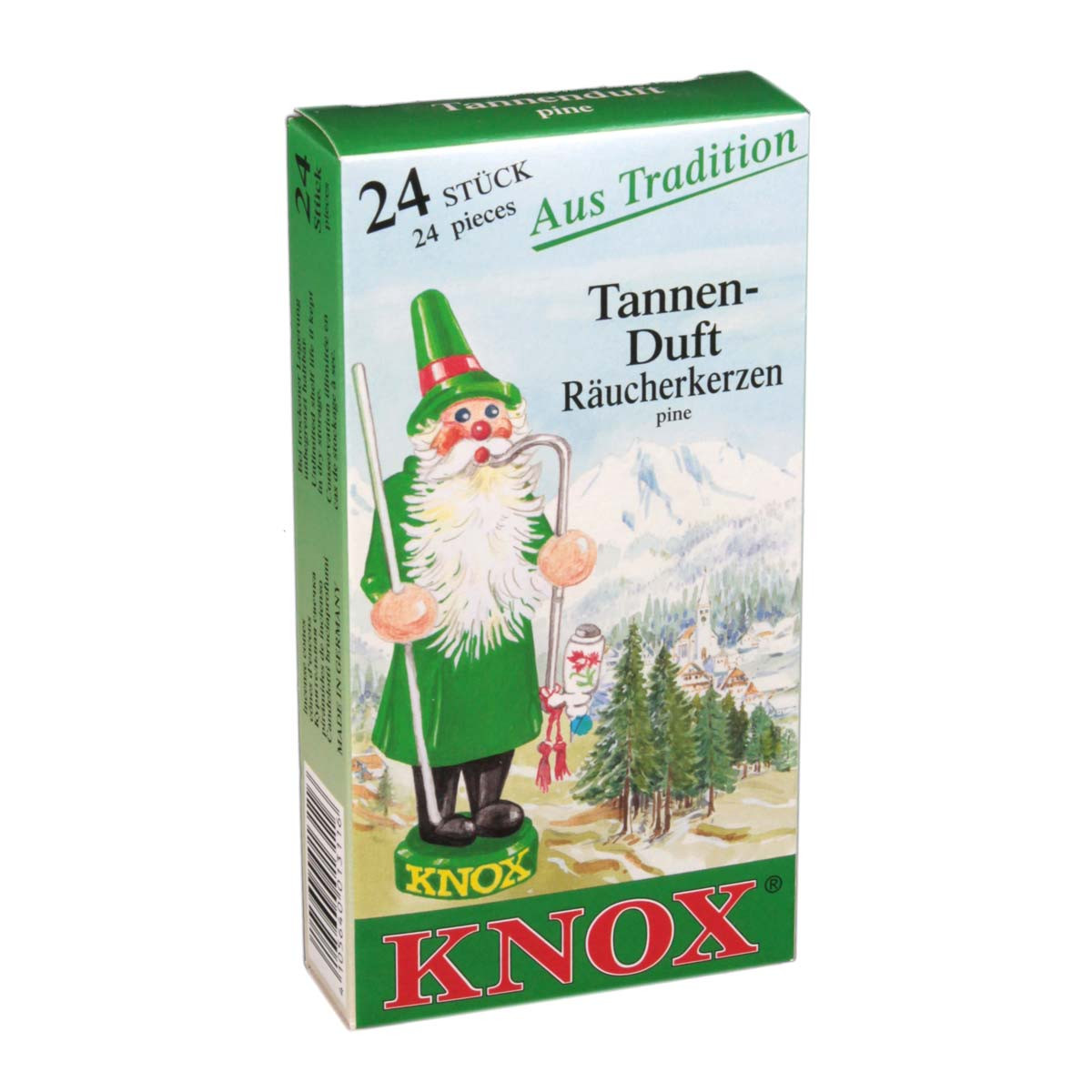 KNOX Pine German Incense 24 Box | ChristKindl-Markt German Gifts