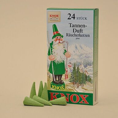Knox Cinnamon Scent German Incense Cones Made in Germany for Christm Knox Cinnamon Scent German Incense Cones Made in Germany for Christm