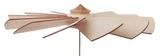 Pyramid Fan Assembly 222mm – alternate view of the Christmas pyramid