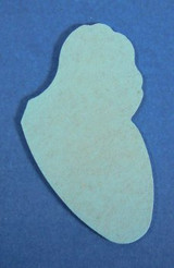 Blue Angel Wing – wooden angel figure by Zeidler Holzkunst GmbH