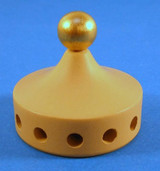 Pyramid Hub 12 Holes - 4.5mm / 3mm - Cream Gold – Christmas pyramid by KWO
