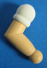 Replacement Arm – wooden figurine by Zeidler Holzkunst GmbH